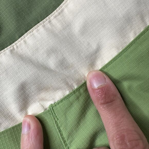 Vintage LL Bean Jacket Womens Sz S Green 3-in-1 Outer Shell Only Ripstop Outdoor - Picture 12 of 16